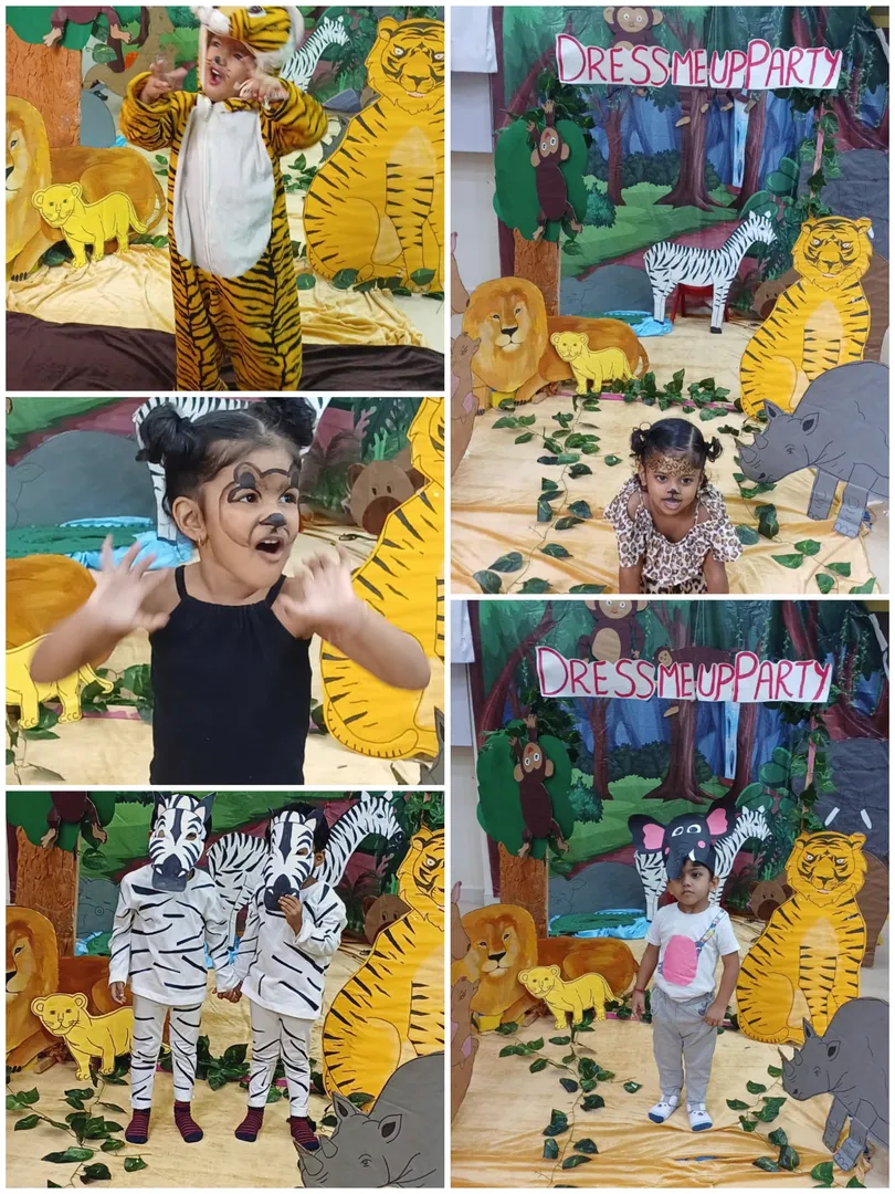 Dress me up Party for Playgroup & Nursery students...