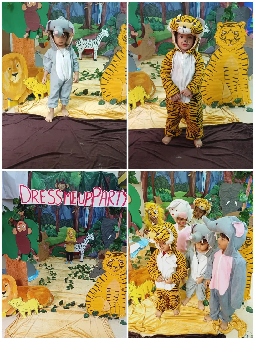 Dress me up Party for Playgroup & Nursery students...