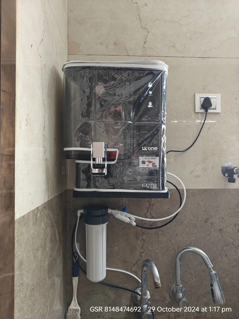 Today LX One New RO Machine Installation. #roservi...