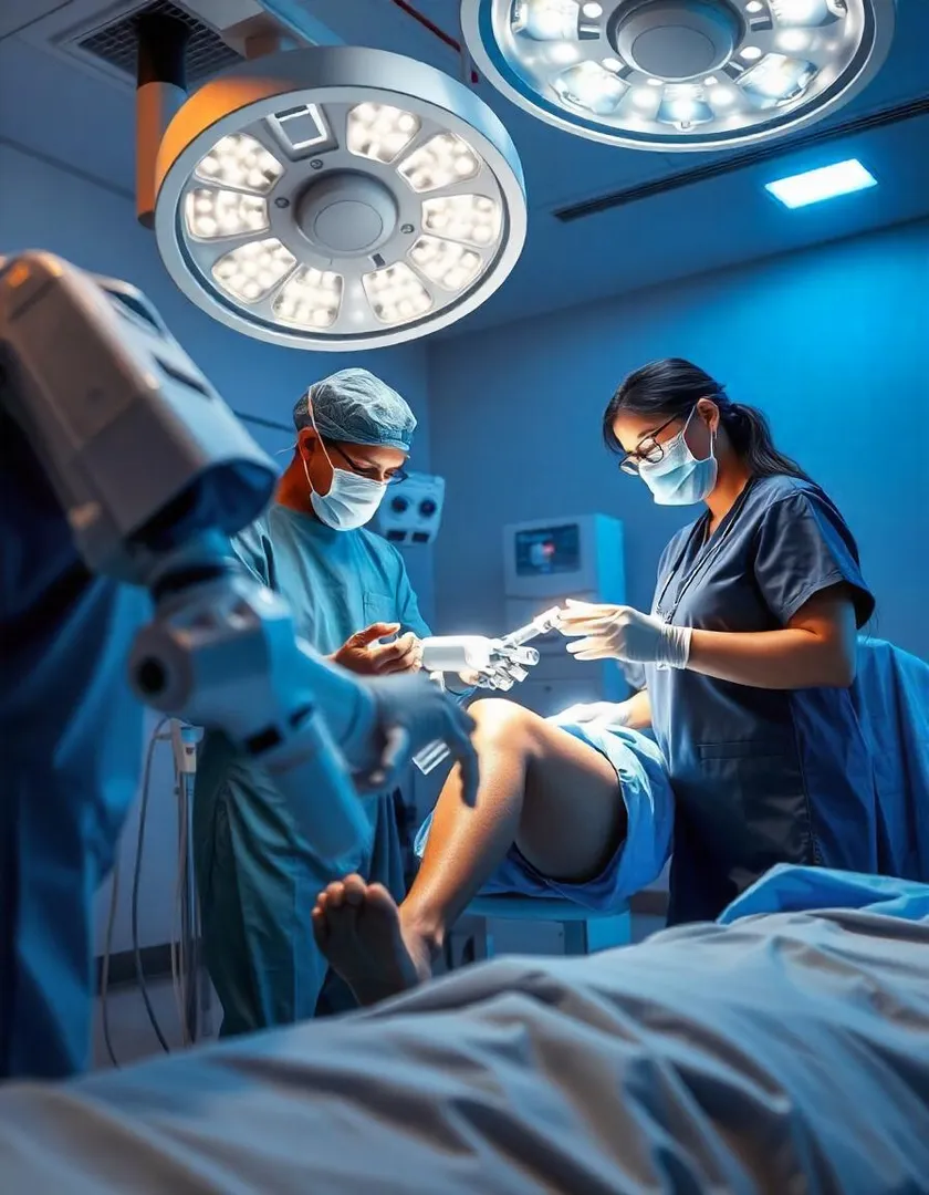 Robot-Assisted Knee Replacement for Arthritis Livi...