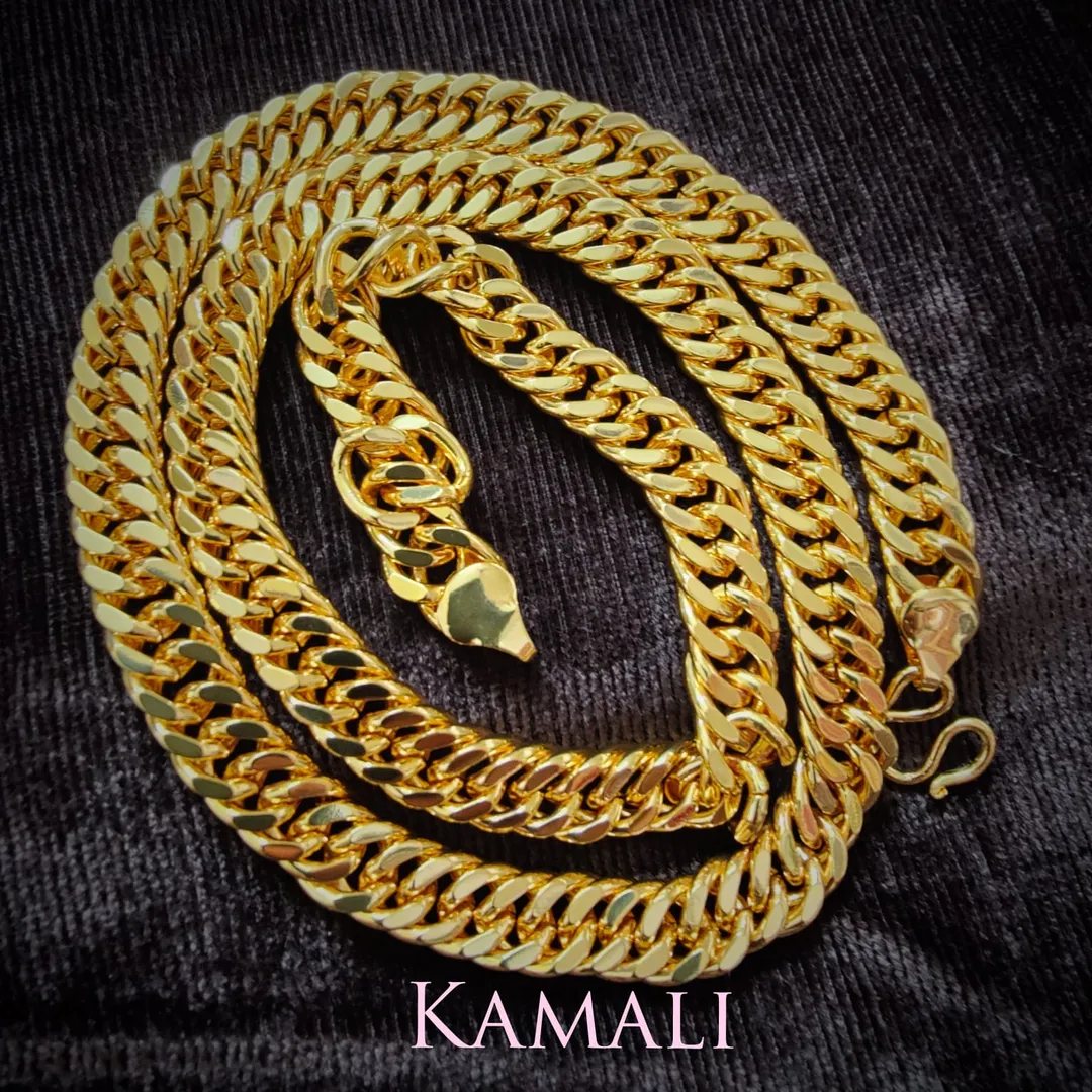 Gold Plated Impon Chain for Men
Artificial Gold P...