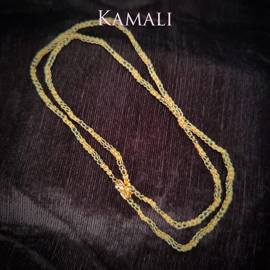 Black Bead Chain
Recommended for party wear and d...
