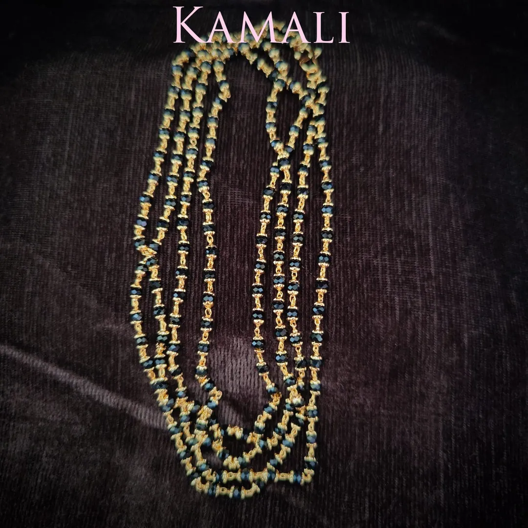Black Bead Chain
Recommended for party wear and d...