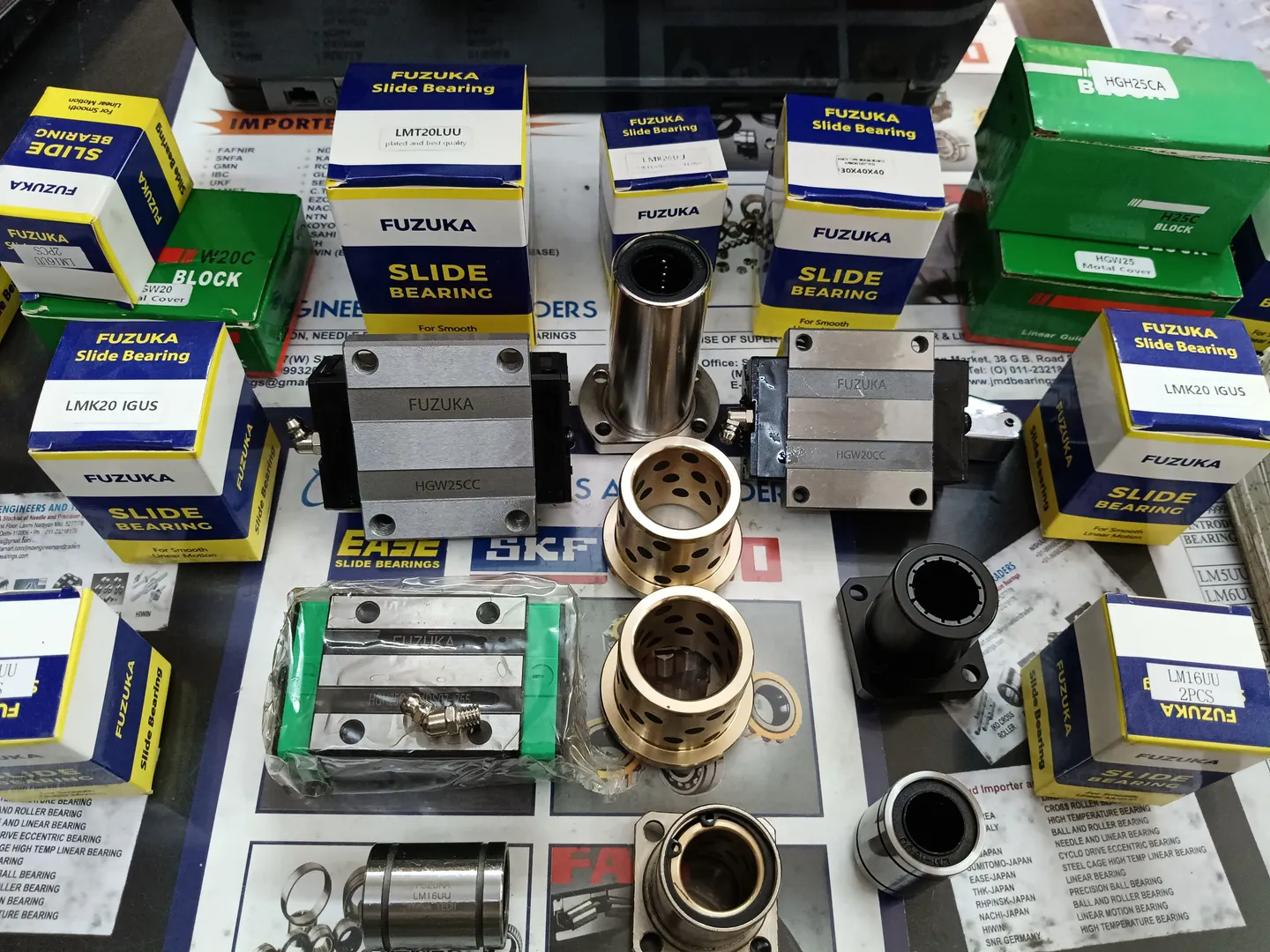 LINEAR BEARING DEALER IN INDIA
LINEAR BEARING IMPO...