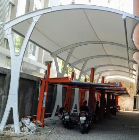 Advanced Car Parking Tensile Structure Service in ...