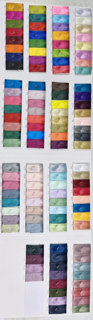 Dyed product list in 20 meter cut pieces:
Ultra Sa...