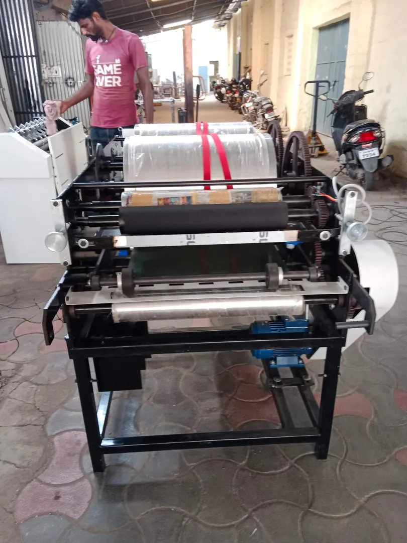 JJ Mark Flexographic Bag to bag printing machine i...