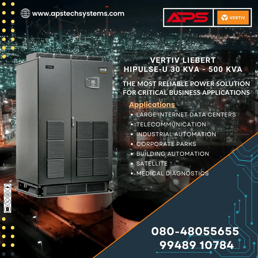 Vertiv Hipulse U Online UPS
Ensure uninterrupted ...