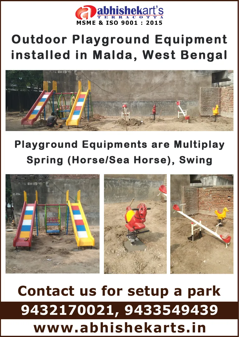 Outdoor Playground Equipment Installed at Kaliacha...