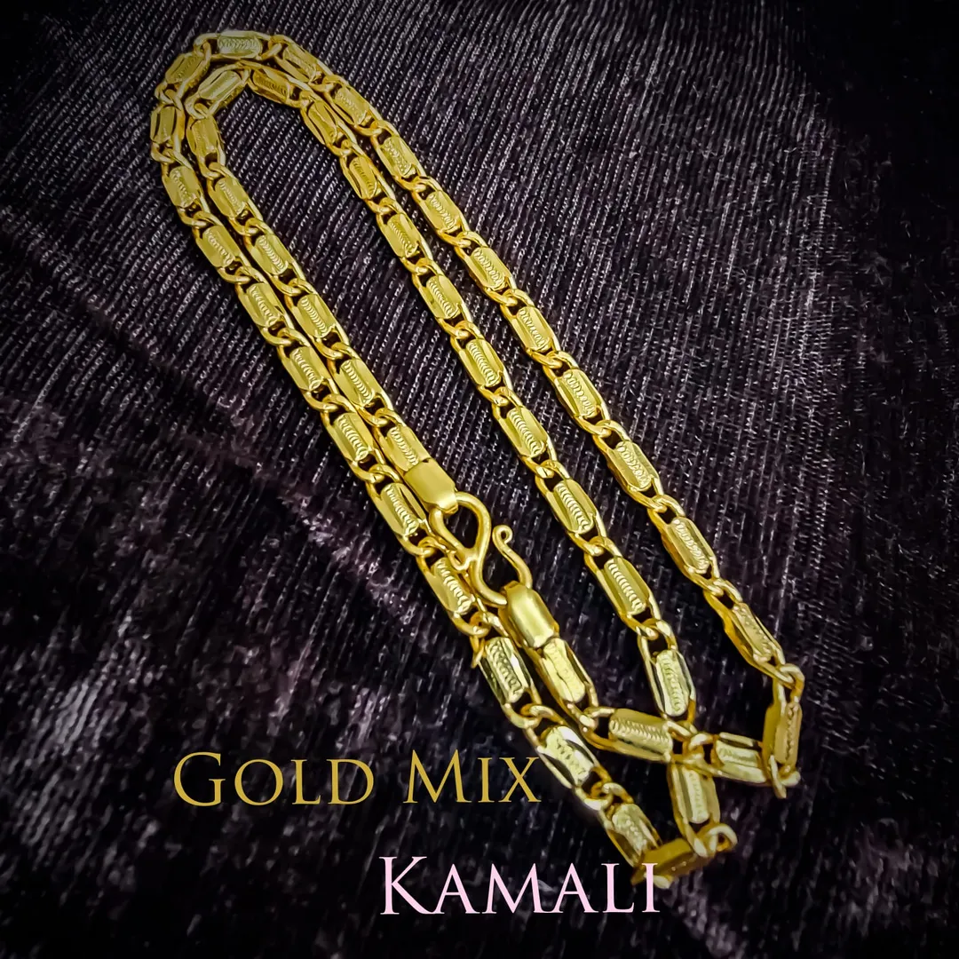 Gold Mix Short Chains
Artificial Gold Plated Jewe...