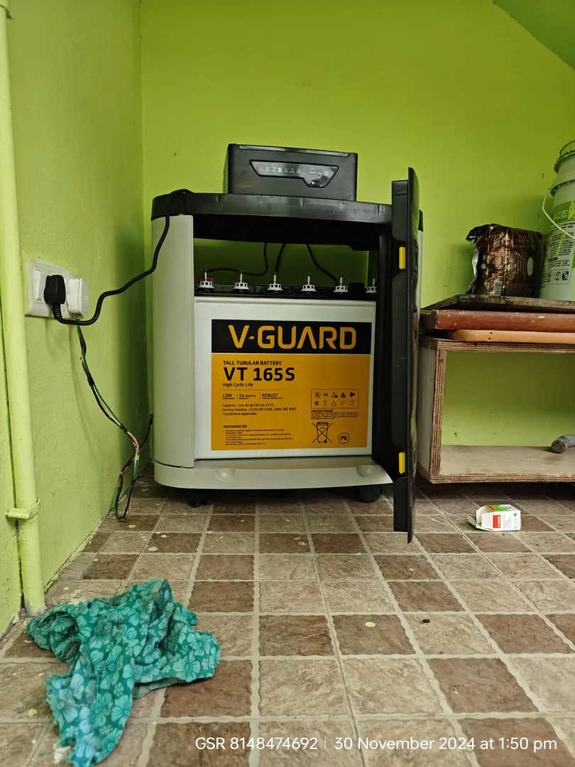Today Sale V Guard Inverter & V Guard Battery with...