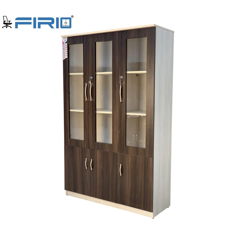 a wooden bookshelf
a wooden bookshelf has external...