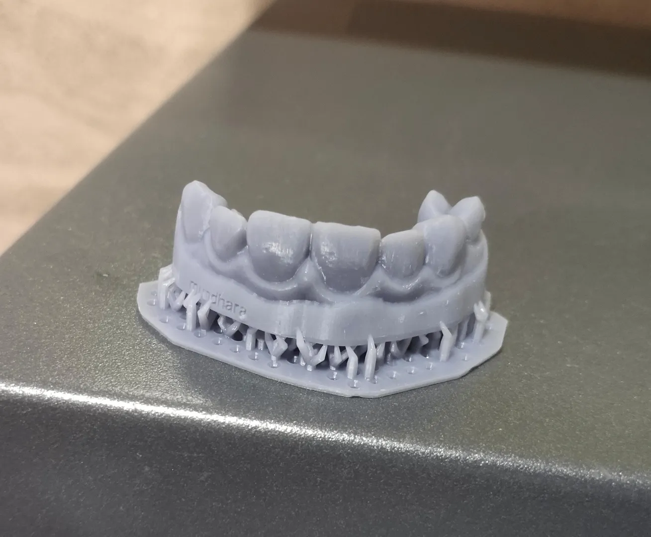 3D printed teeth models. Gone are the days of putt...