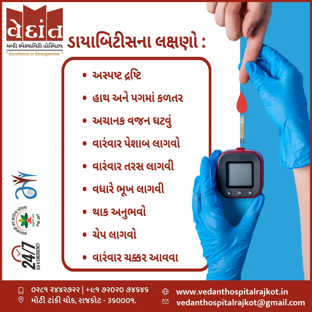 General Medicine and Expert Care in Rajkot Vedant ...