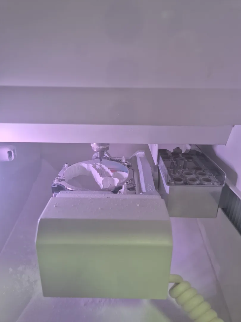 Our Roland milling machine in action. Milling a 5 ...