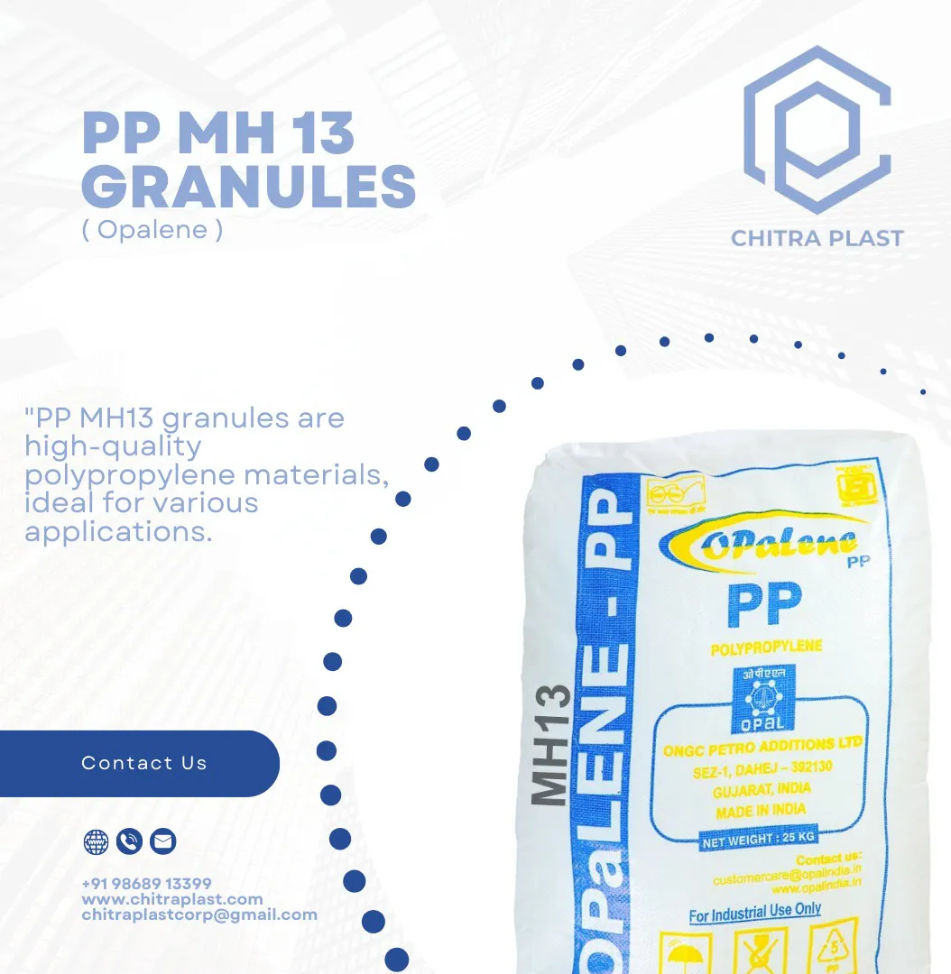 PP MH13 granules are high-quality polypropylene gr...