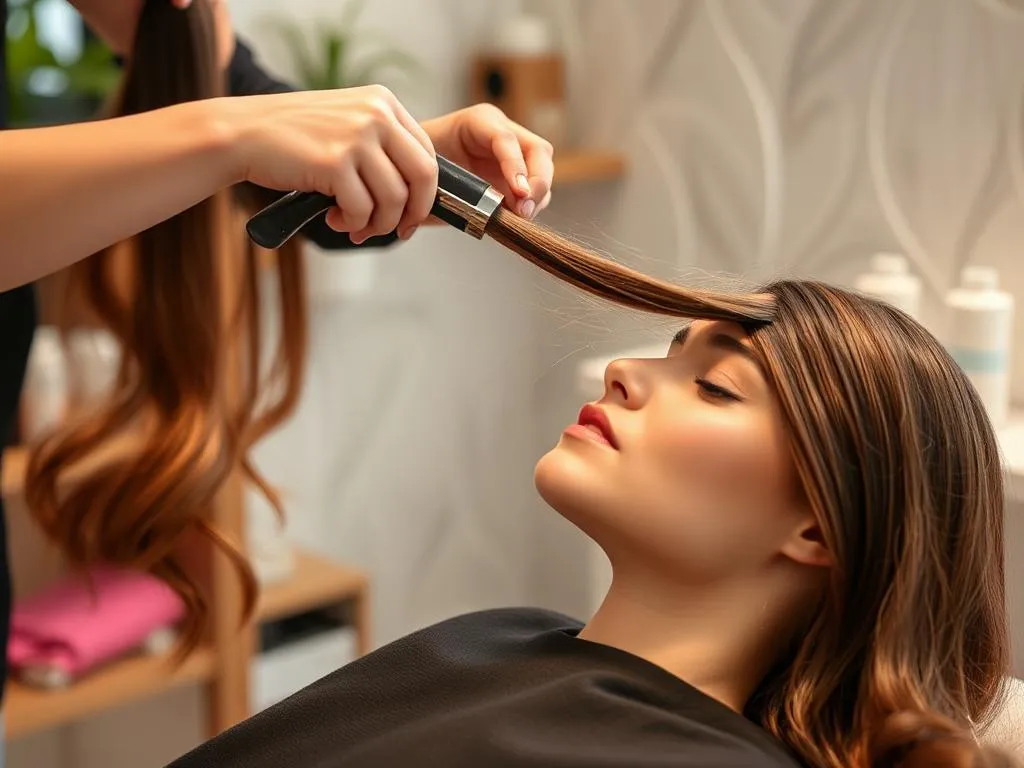 π Transform Your Tresses with Alines Beauty & Spa!...