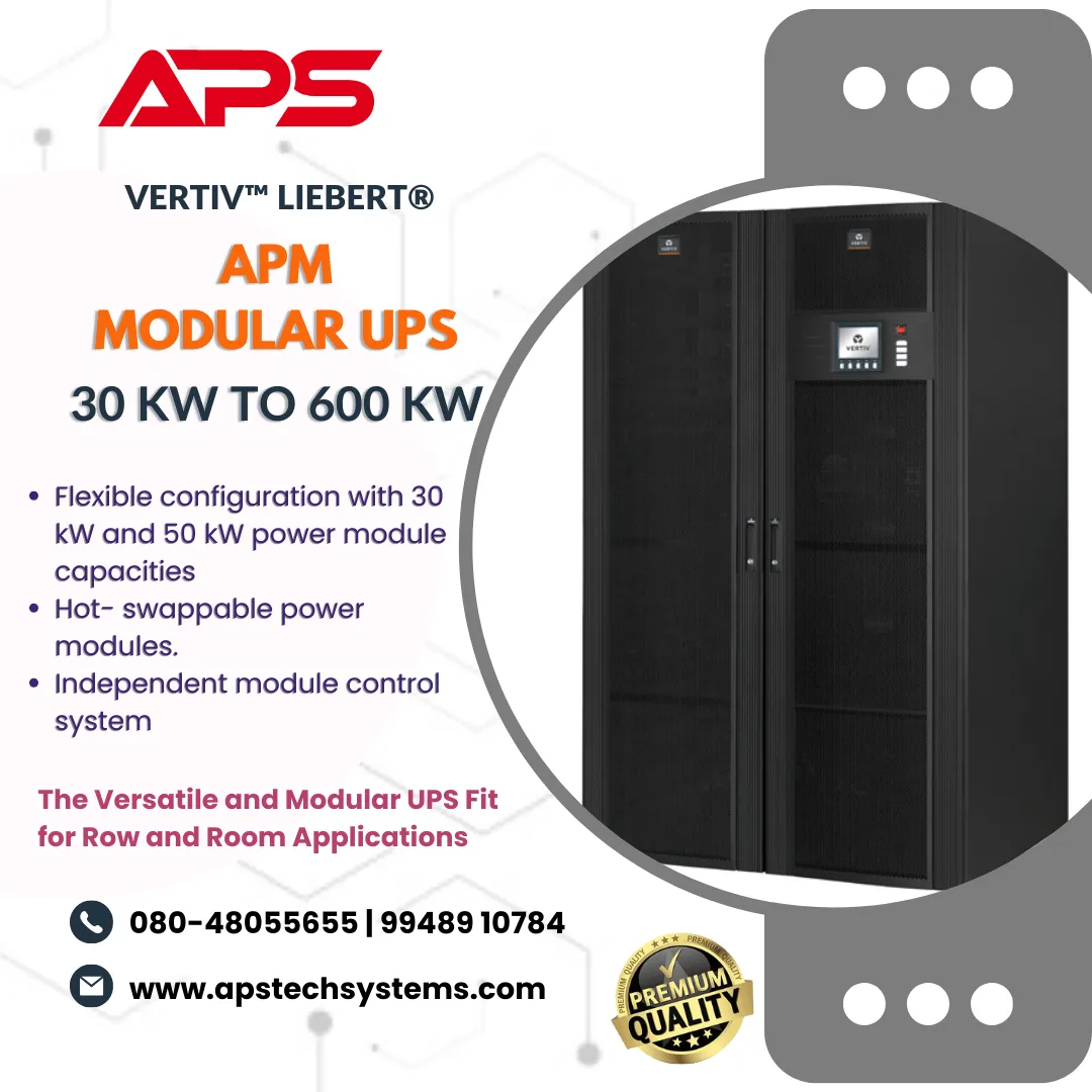 Online UPS Systems | APM Modular UPS
This modular...