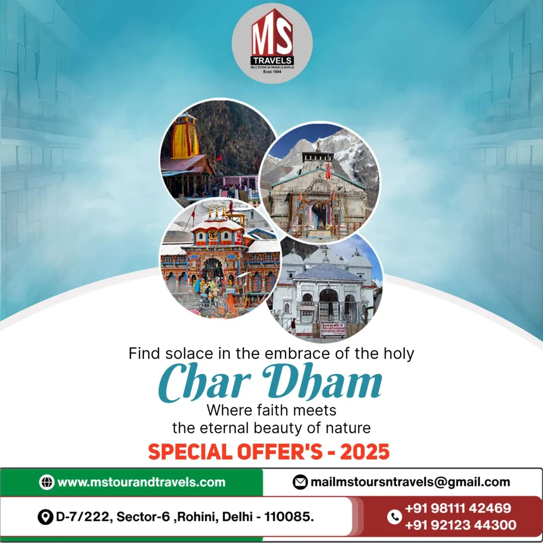 Experience seamless travel with M.S. Tours & Trave...