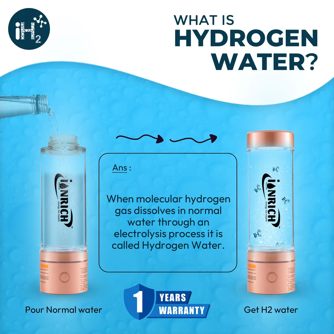 What is Hydrogen Water?
Hydrogen water has gained...