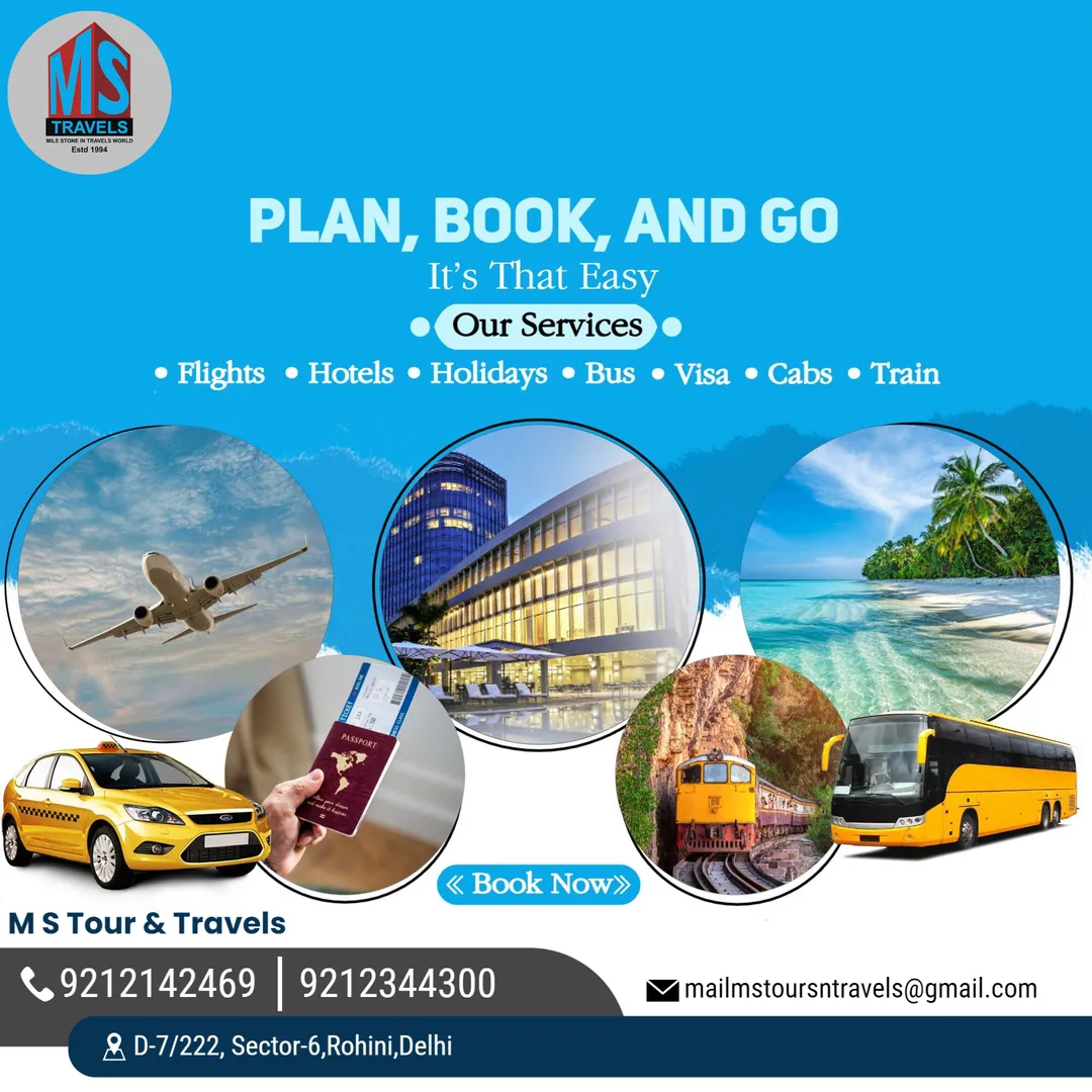 ---
🚗 **M.S Tour and Travels - Delhi's Premier Tr...