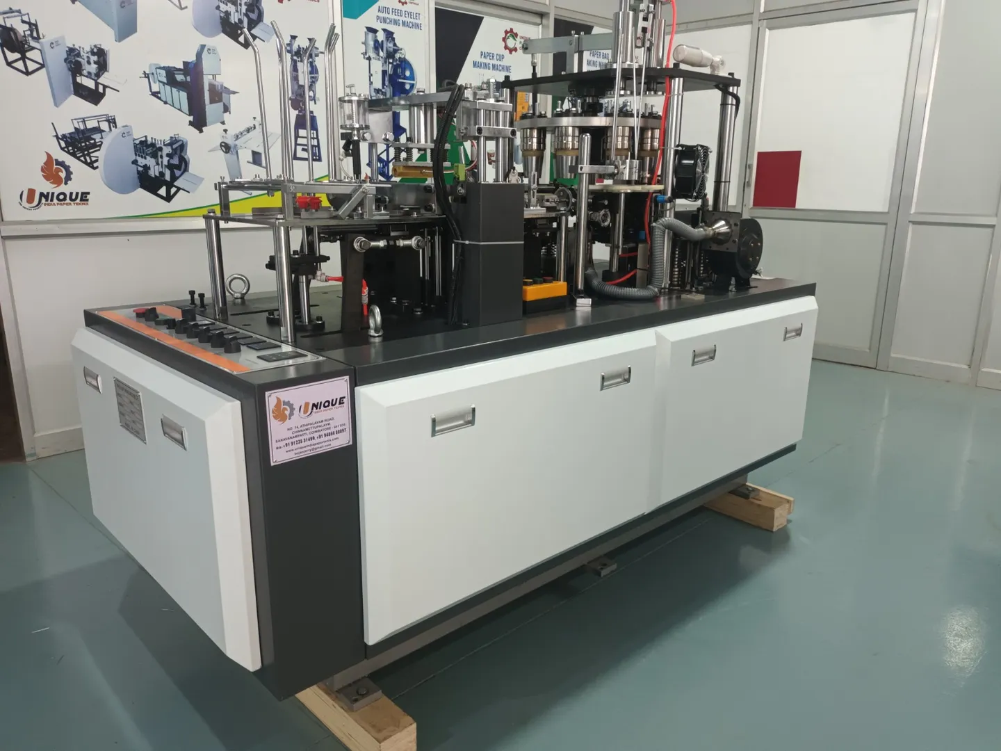 JJ Mark Tea Cup Making Machine in Telangana.
It is...