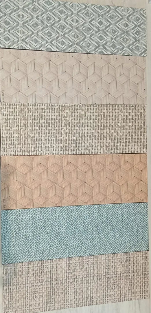Cane laminate, measuring 8x4 feet, offers a stylis...