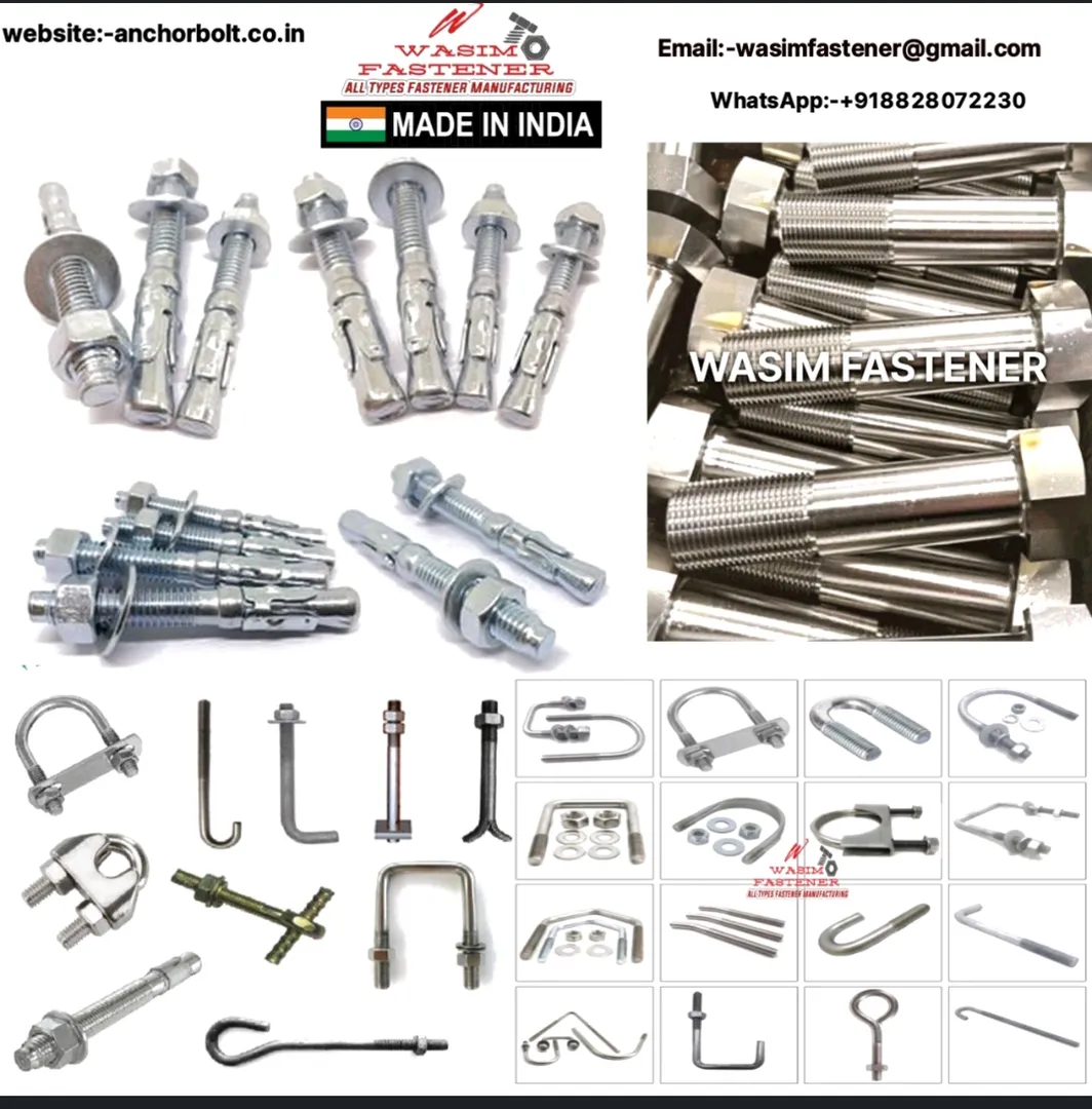 SS ANCHOR FASTENER
SS 304 Anchor Fastener
SS 316 A...