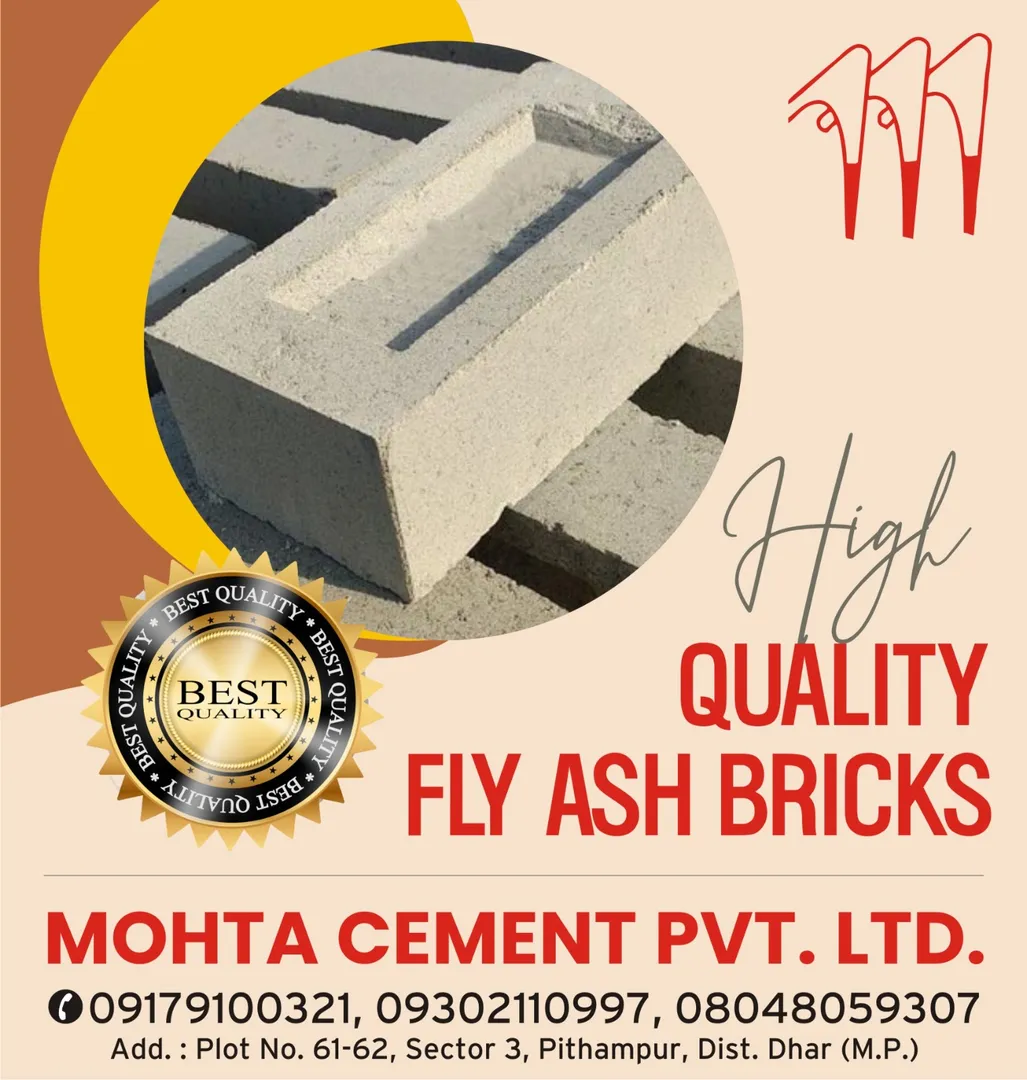Best Fly Ash Distributor in Indore
Mohta Cement P...