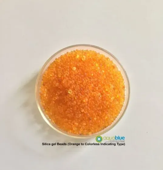 Orange silica gel has methyl violet which is capab...