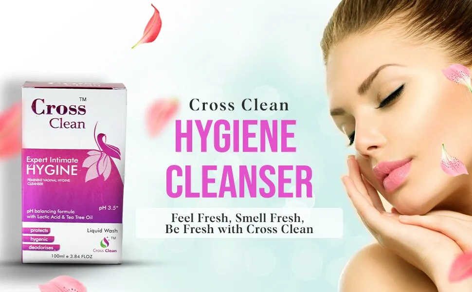 Cross Clean Vaginal Hygiene Cleanser! Prevent vagi...