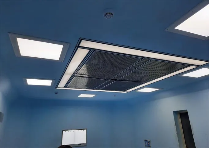 Supply and installation of Aluminum Plenum LAMINAR...