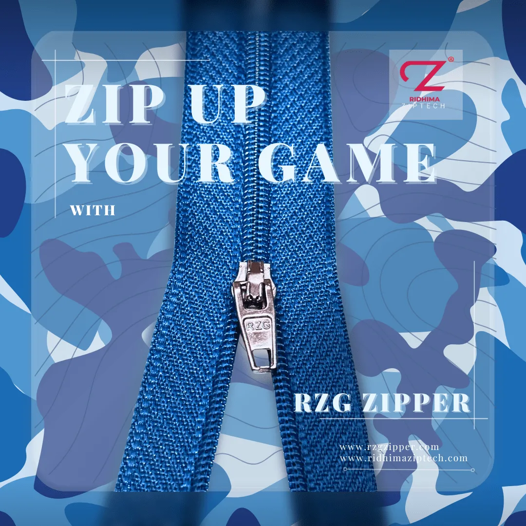 “Unzipping excellence with RZG Zipper by Ridhima Z...