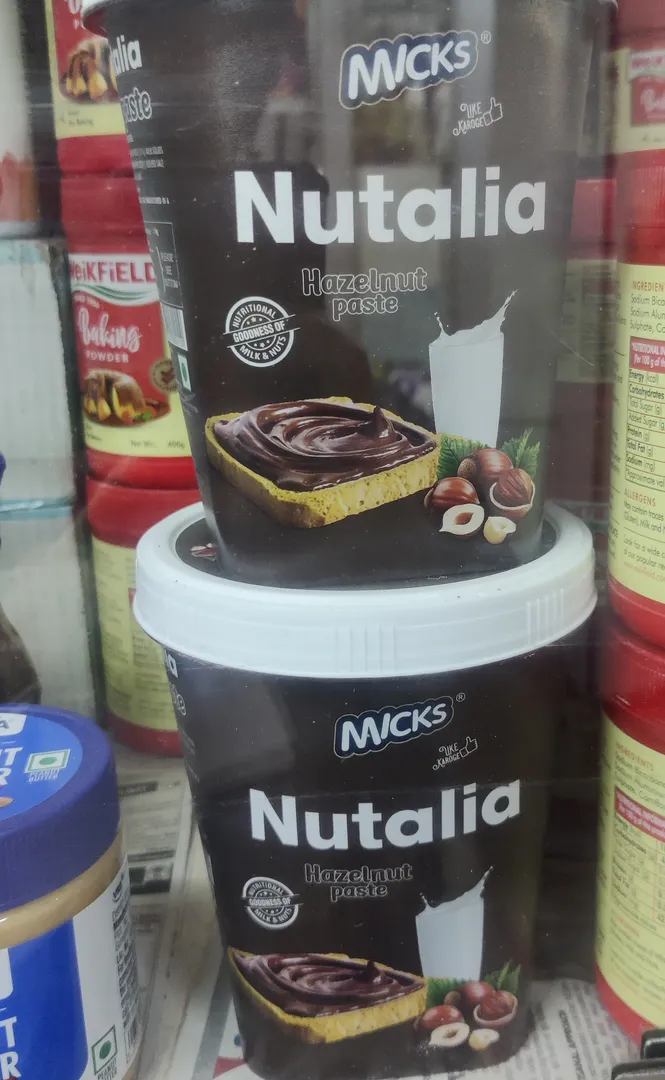 Micks Nutalia Hazelnut Paste with goodness of milk...