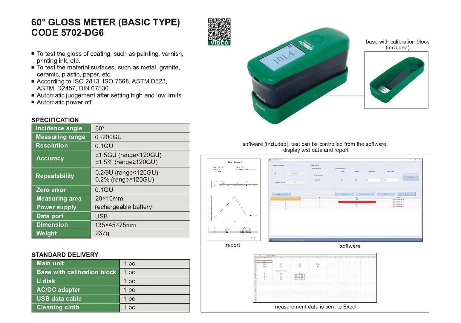 A gloss meter is a device that measures how reflec...