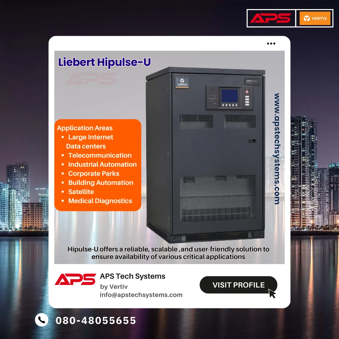 Liberet Hipulse-U 30-500kVA Online UPS
Hipulse-U ...