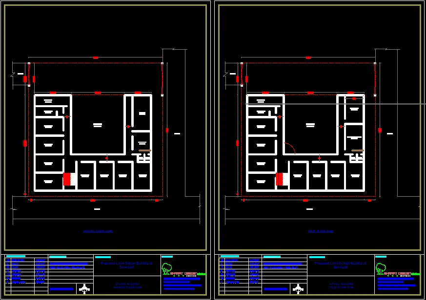 School building basic plan : Designing a school bu...