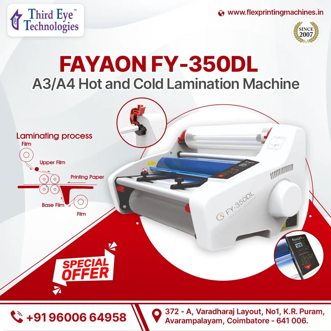 FAYAON FY -350DL A3/ A4 Hot and Cold Lamination Ma...
