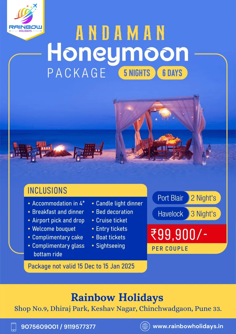 Plan Your Dream Honeymoon in Andaman!
Looking fo...