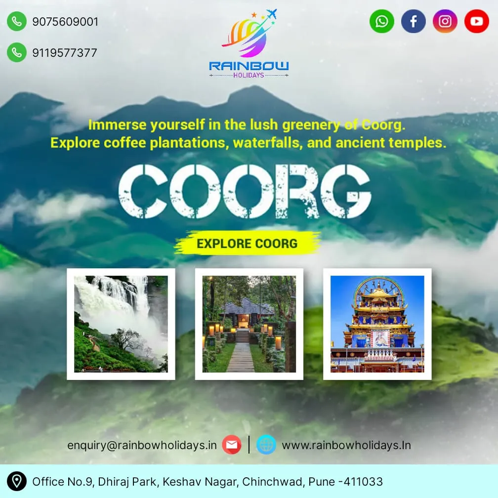 Escape to the Serene Beauty of Coorg with Rainbow ...