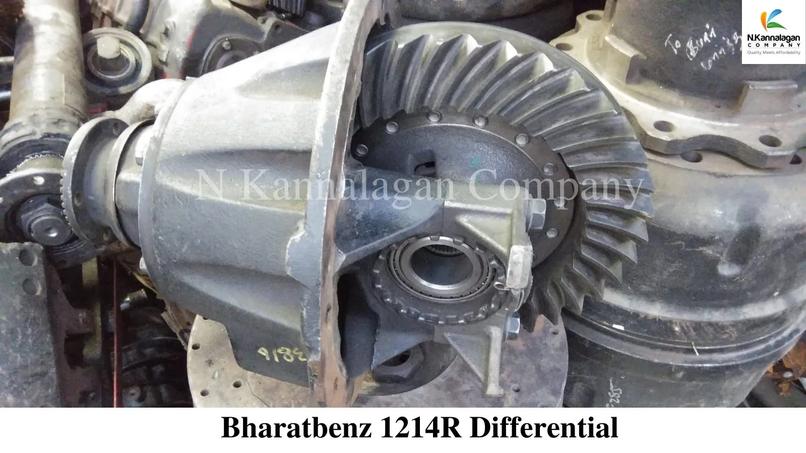Bharatbenz 1214R Differential: Smooth Power Transm...