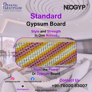 GYPSUM BOARD MANUFACTURER IN RAJKOT, GUJARAT - IND...