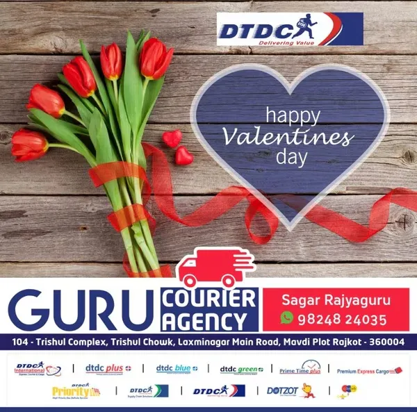 Celebrate love this Valentine's Day with DTDC Cour...