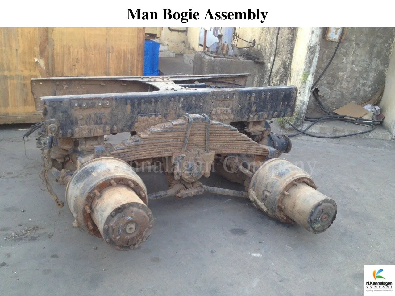 MAN Bogie Assembly: Ensuring Smooth Ride and Optim...