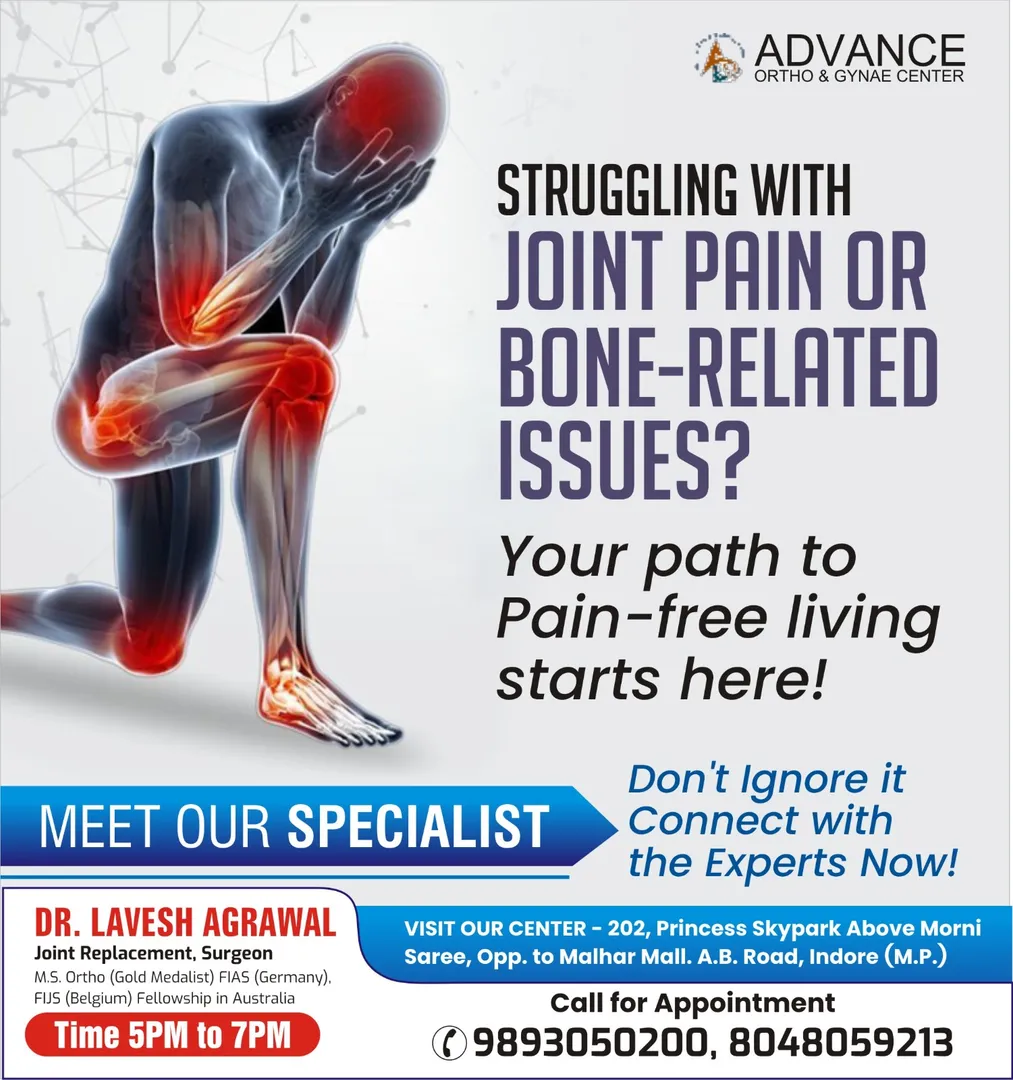 Best Orthopedic Doctor in Indore!
If you’re strugg...
