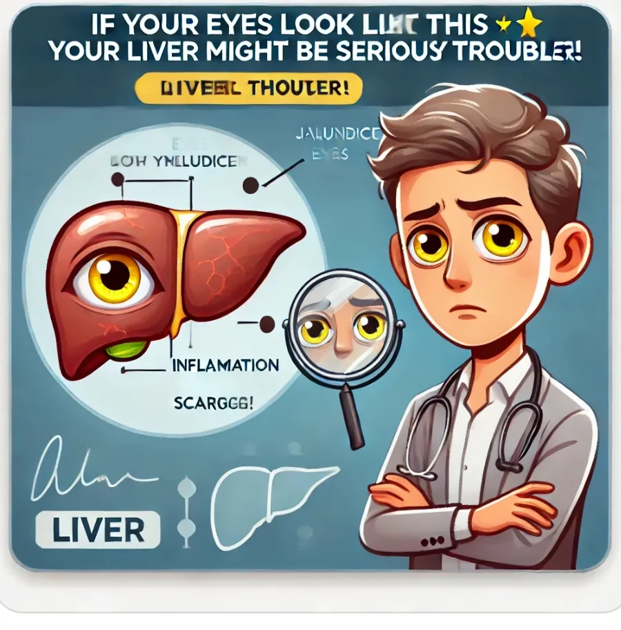 🚨 Your Eyes Can Reveal Liver Trouble! 🚨
"If your ...