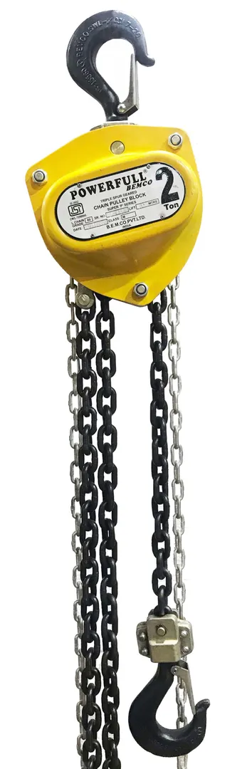 Powerful BEMCO Chain Pulley Block for KY Crane & L...