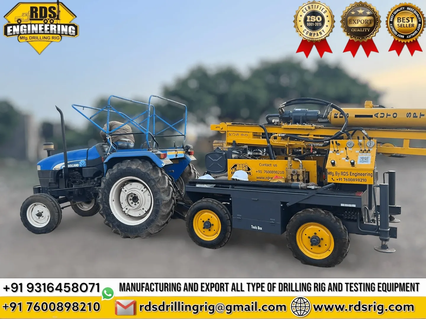 Best Core Drilling Rig on Trolley-Mounted in Rajko...