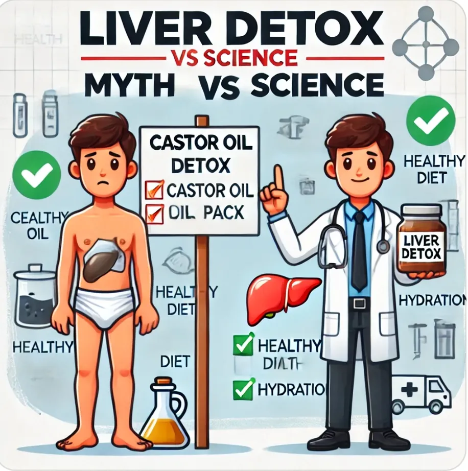 🚨 Castor Oil for Liver Detox? Think Again! 🚨
Lat...