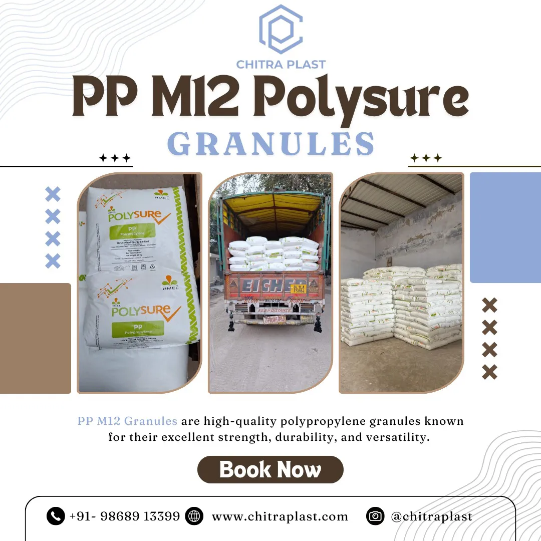 PP M12 granules are high-quality polypropylene mat...